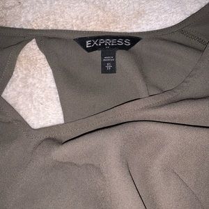 Women’s express open back crop top